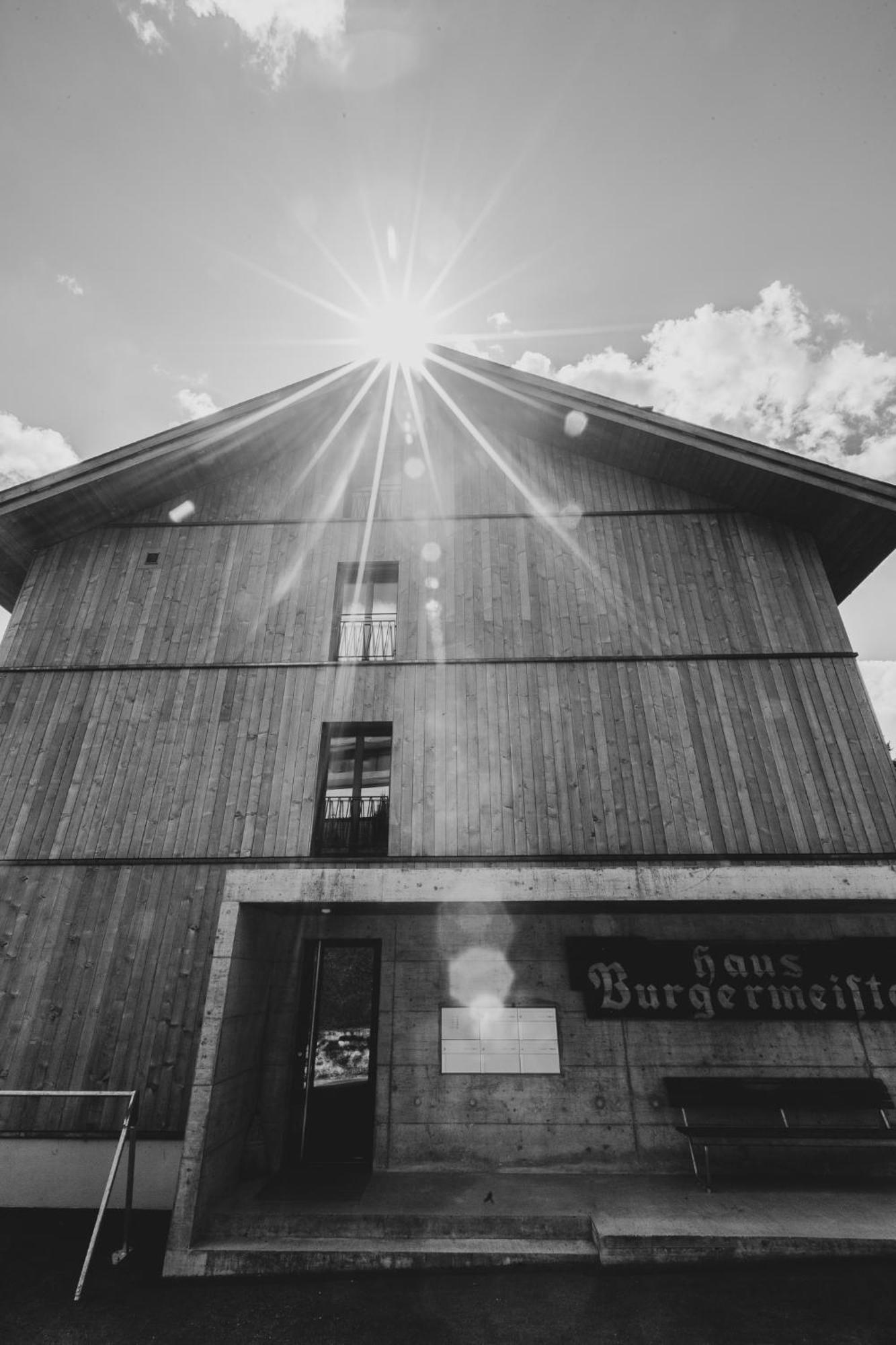 Haus Burgermeister Wohnung Tschirpen Arosa Exterior foto